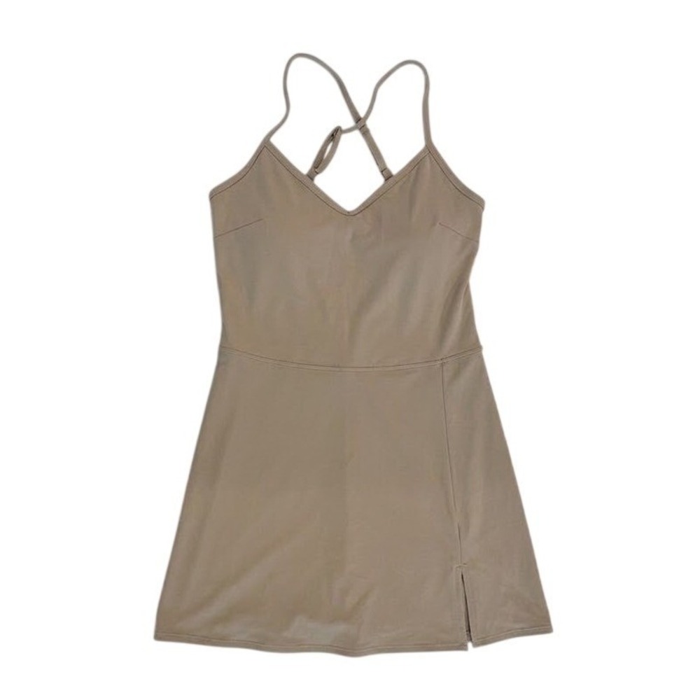 JoyLab Active Dress Womens S Tan Built-in Bra Shorts Adjustable Straps NEW - Picture 5 of 8